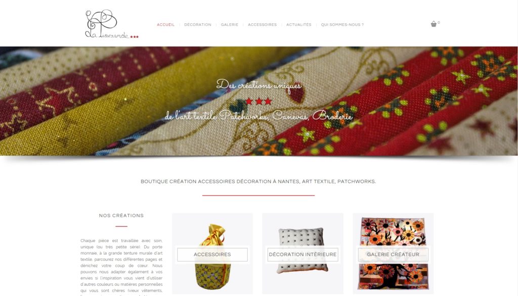Woocommerce La Tisserande Boutique Nantes