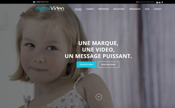 DigitalVideo Création Site Internet Wordpress Nantes