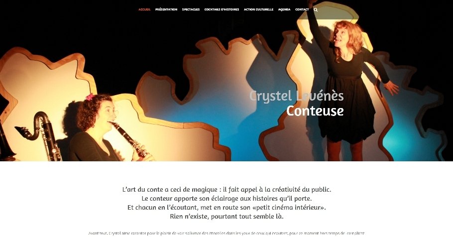 Creation Site Internet Nantes Crystel Levenes