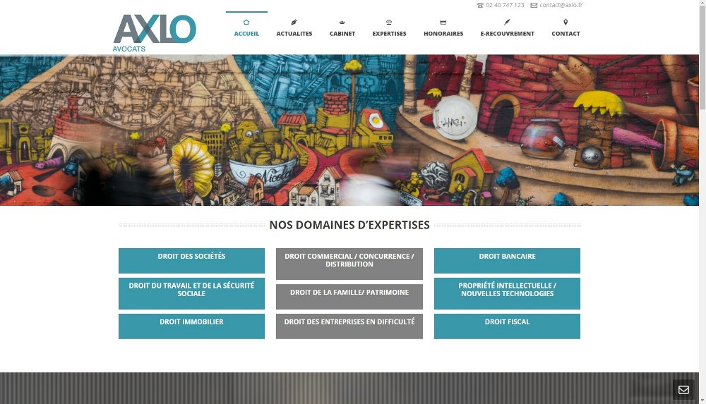 Site Wordpress Nantes Axlo