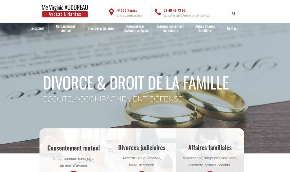 Creation Site Internet Nantes Avocat