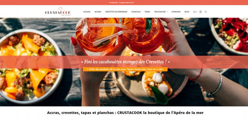 Site Ecommerce Woocommerce Crustacook