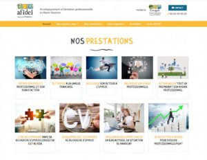 Création site Internet Afidel