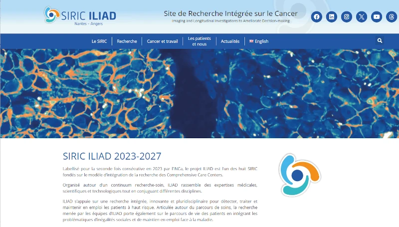 Refonte site WordPress Siric Iliad