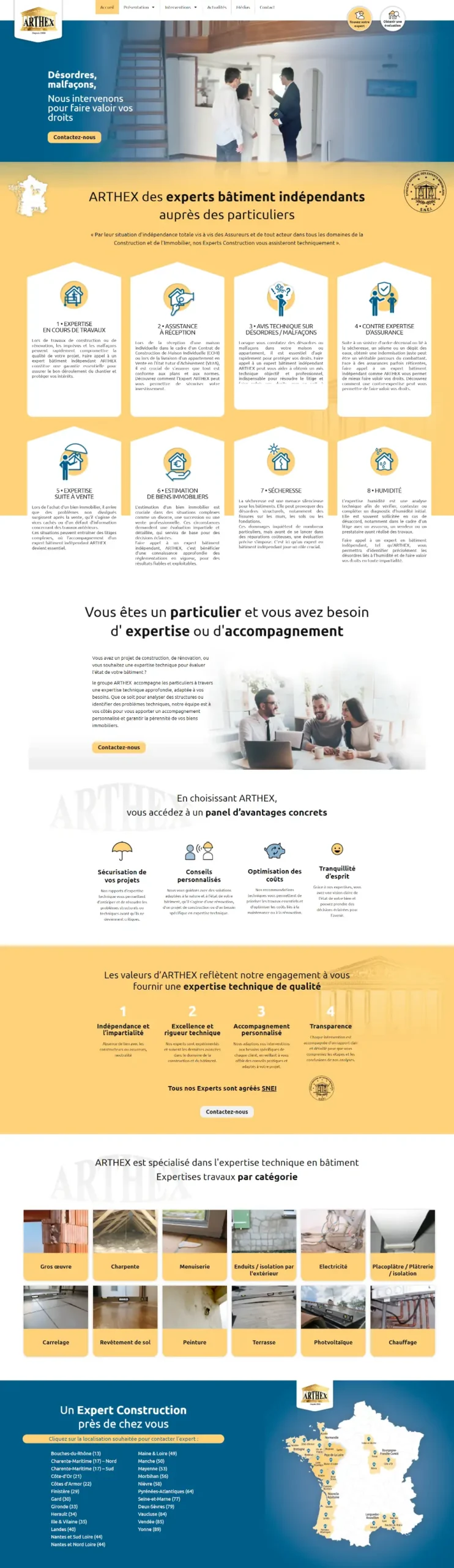 Refonte site WordPress Nantes