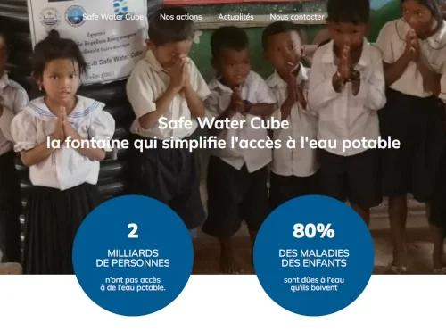 Refonte site internet Nantes Safe Water Cube