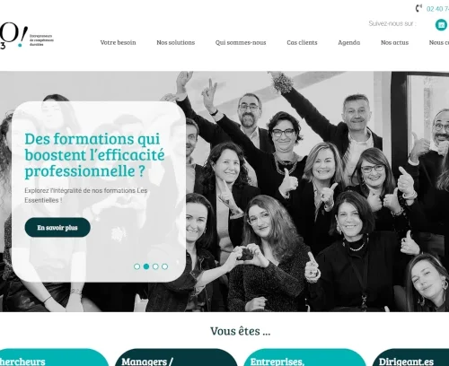 Refonte site WordPress Nantes h3O