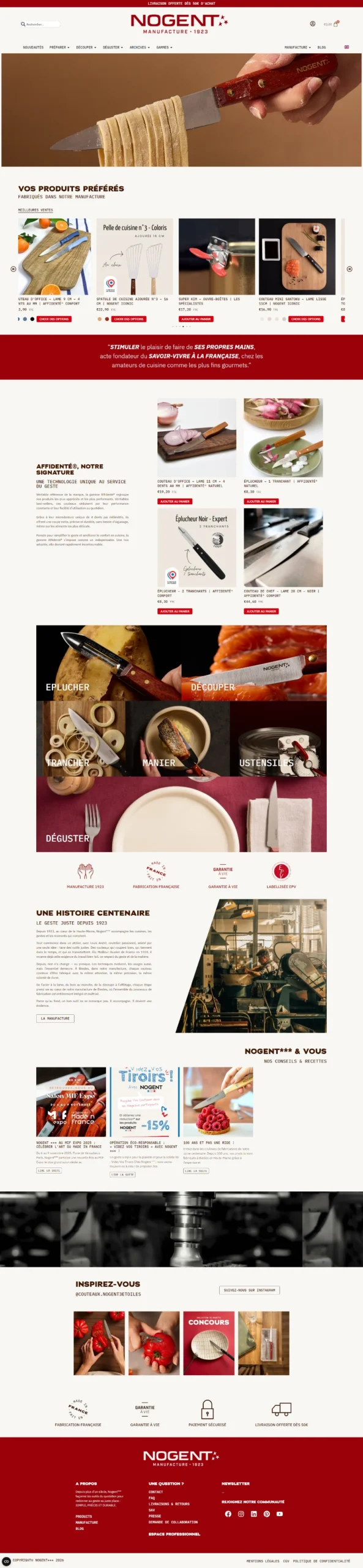 Création site Woocommerce